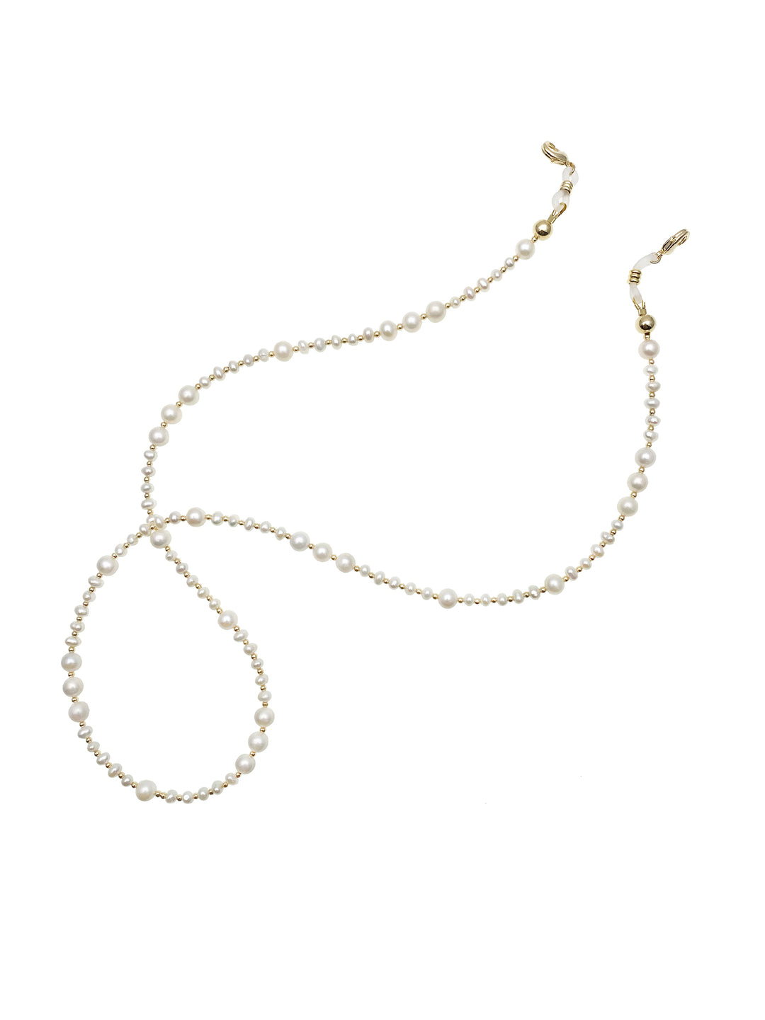 Removable Freshwater Pearls Face Mask Chain/Glasses Chain EA003 - FARRA