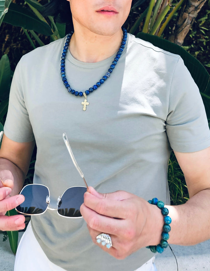 Phoenix Lapis Men's Bracelet MEB20
