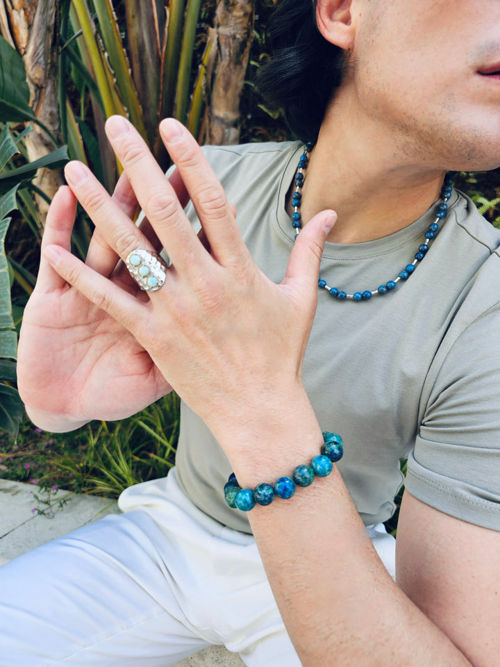Phoenix Lapis Men's Bracelet MEB20