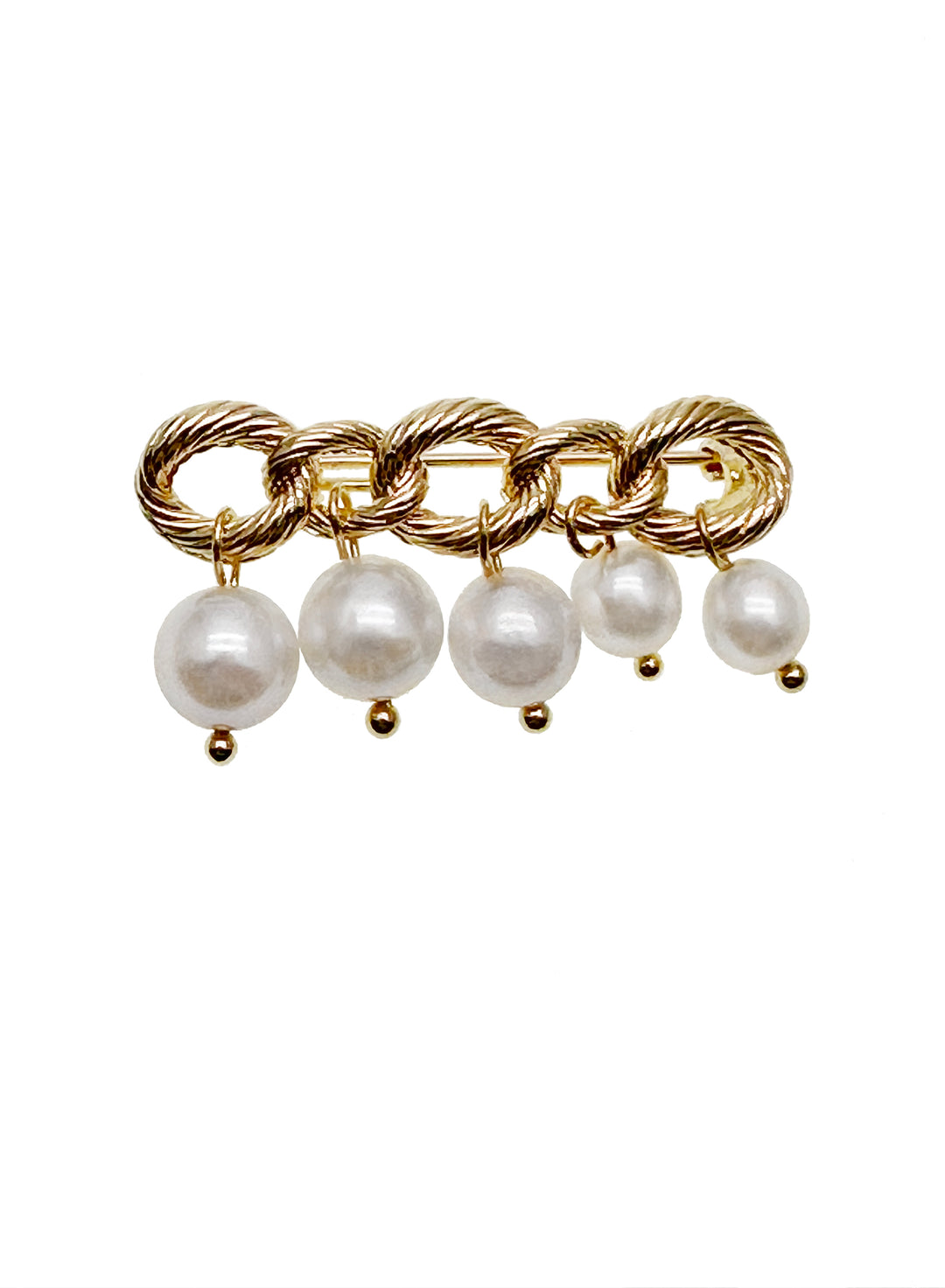 Freshwater Pearls brooch KR003 - FARRA