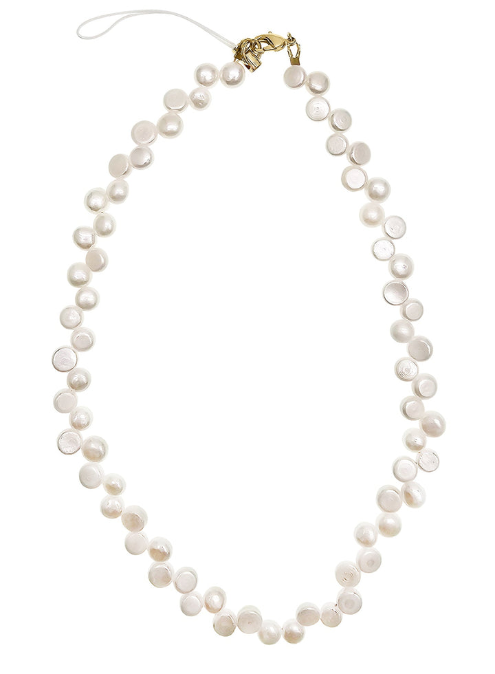 Petal Shaped Freshwater Pearls Phone Strap PC032