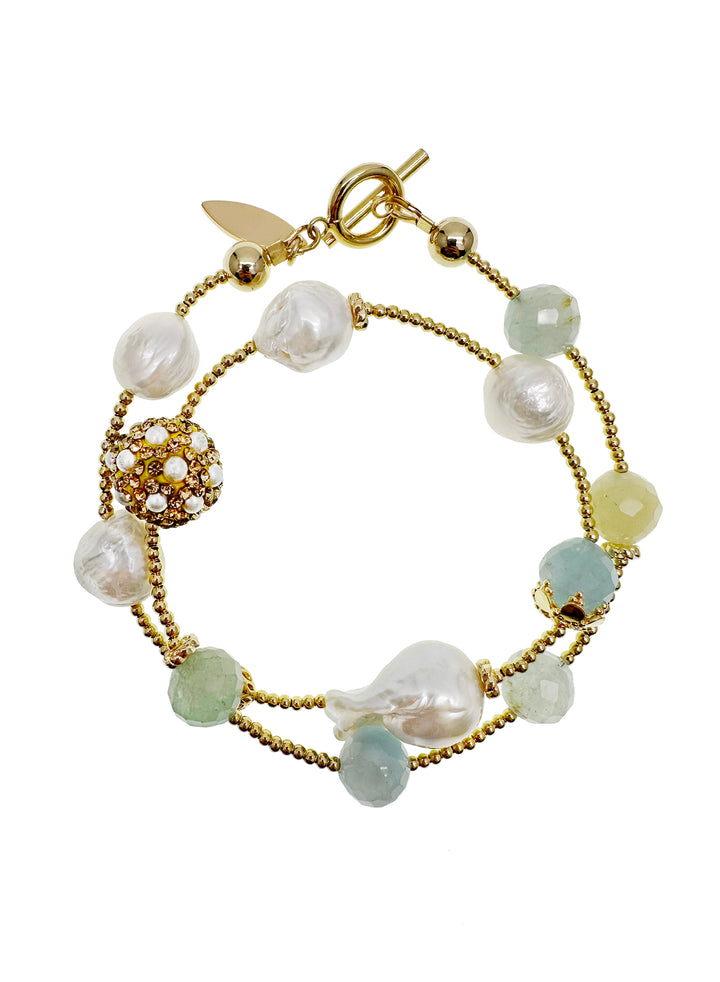 . The double-layer design adds a touch of dimension, creating a stunning accessory that effortlessly transitions from casual to formal occasions.