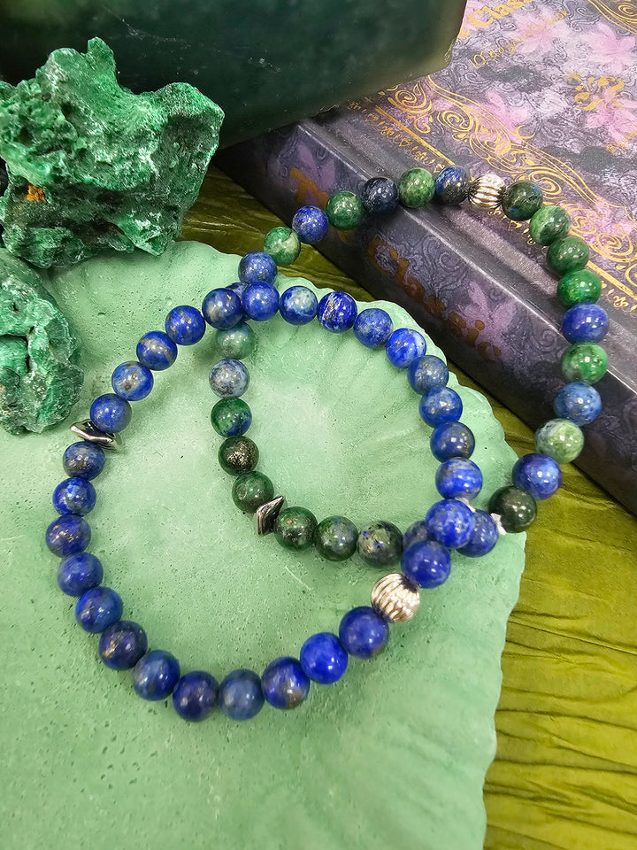 Phoenix Malachite Men's Bracelet MEB16