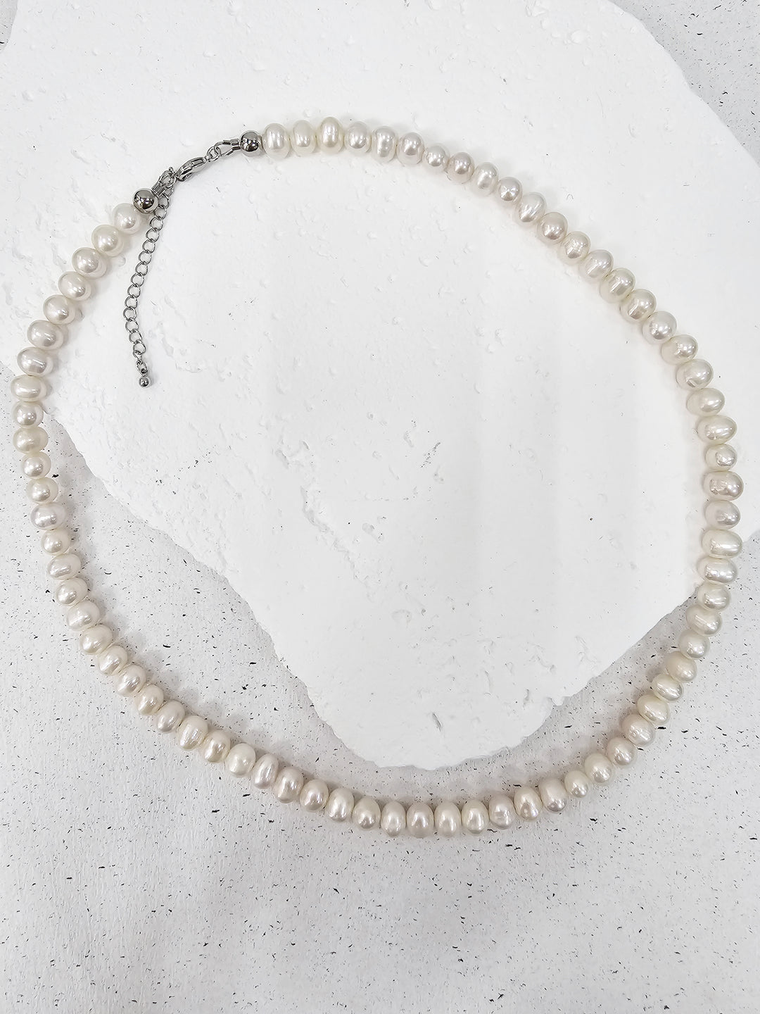 Timeless Freshwater Pearls Mens Necklace MEN09