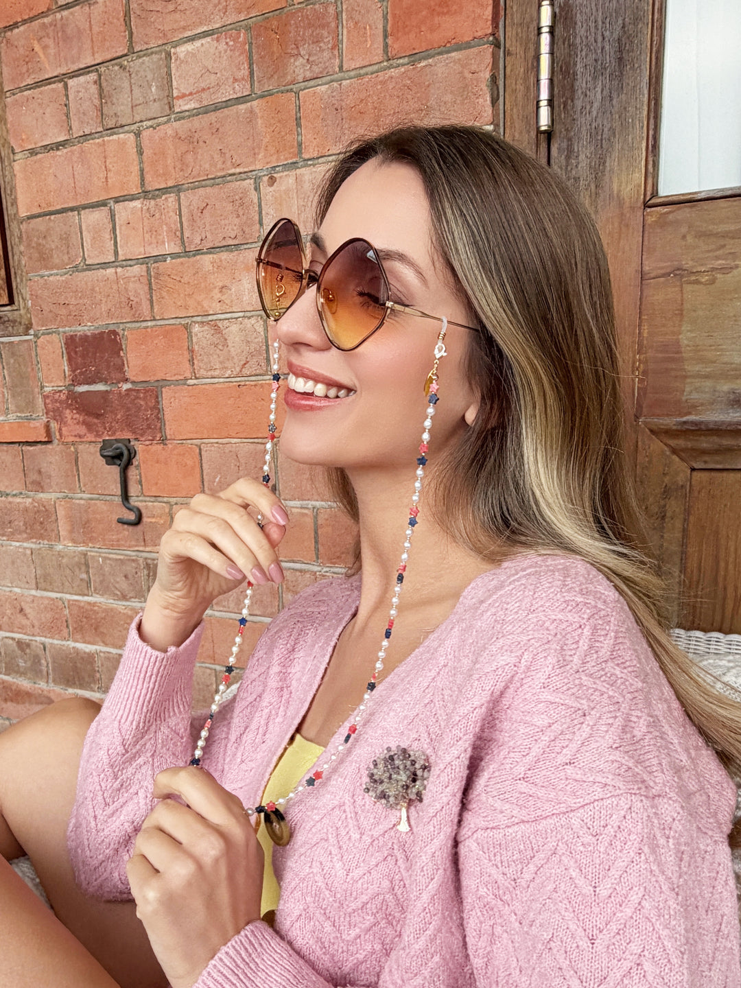 Tree Shape Handcrafted Fluorite Brooch RP002