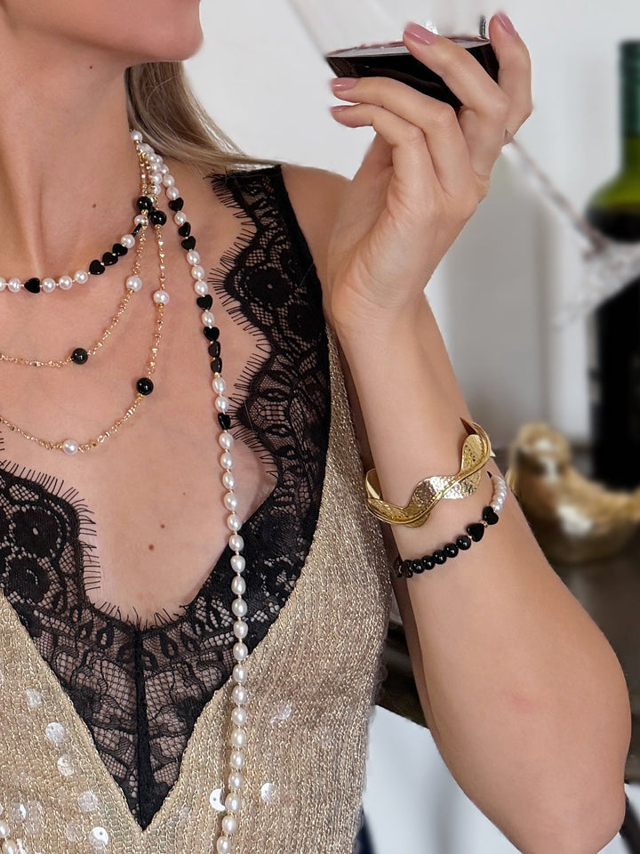 Modern Style Gold Bangle RB023