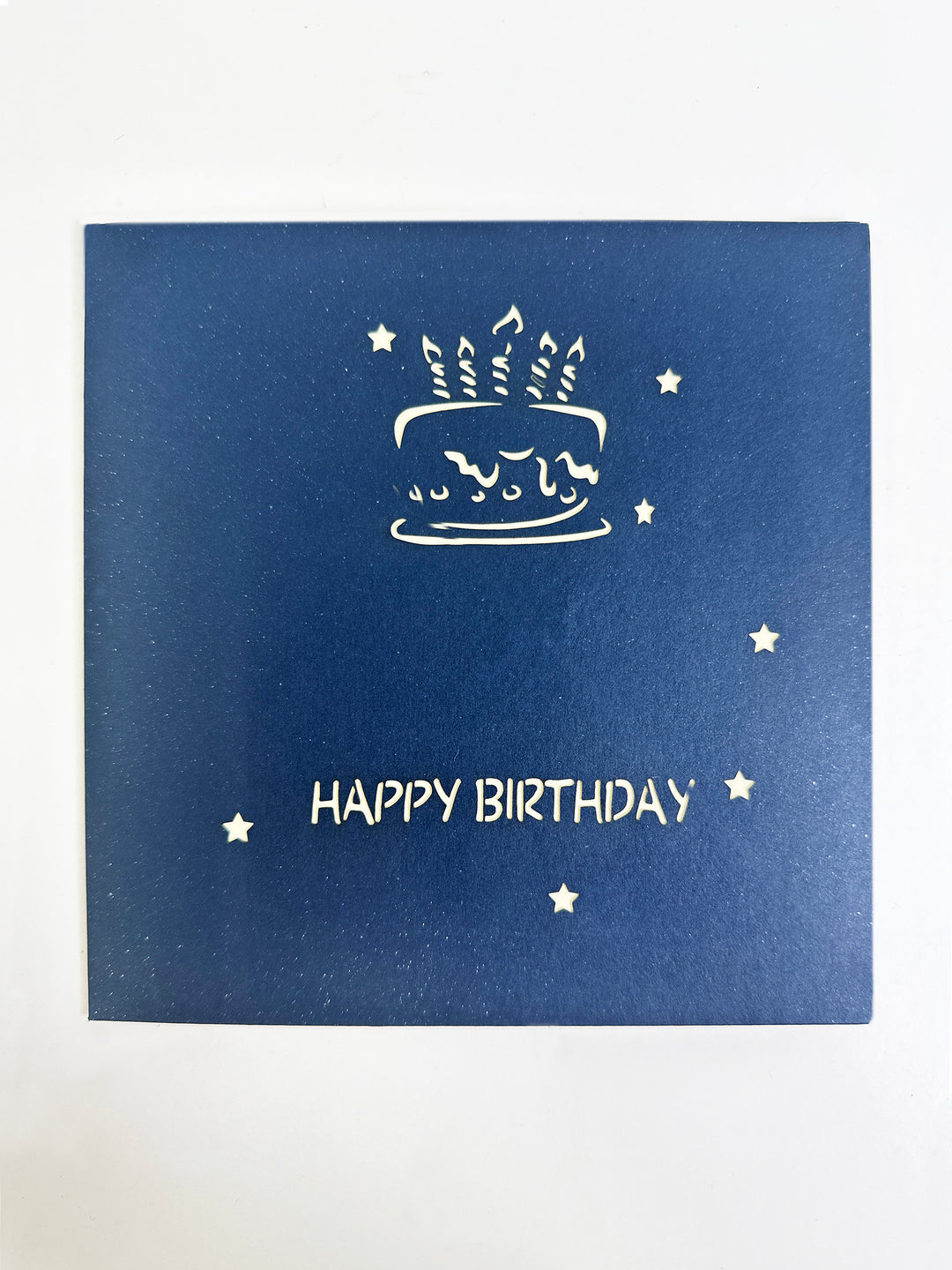 3 Tier Birthday Cake Pop-Up Birthday Card