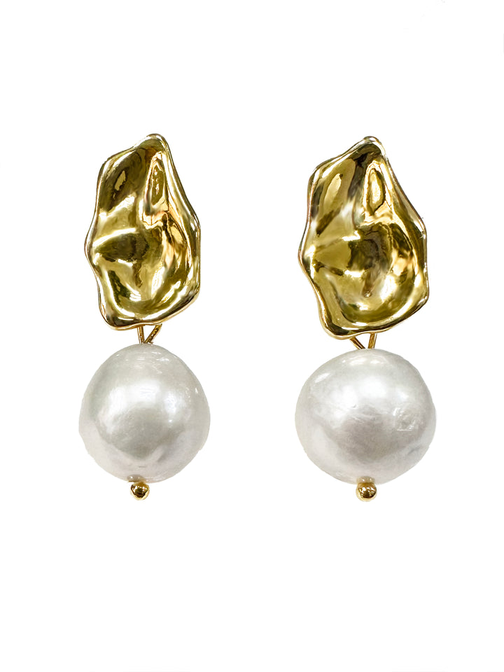 Freshwater Pearls Modern Earrings KE004 - FARRA