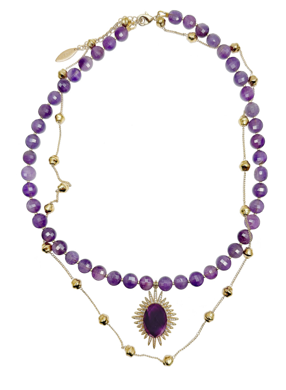 Elevate your style with the rich purple hues of amethyst, known for its calming energy and stunning aesthetics.