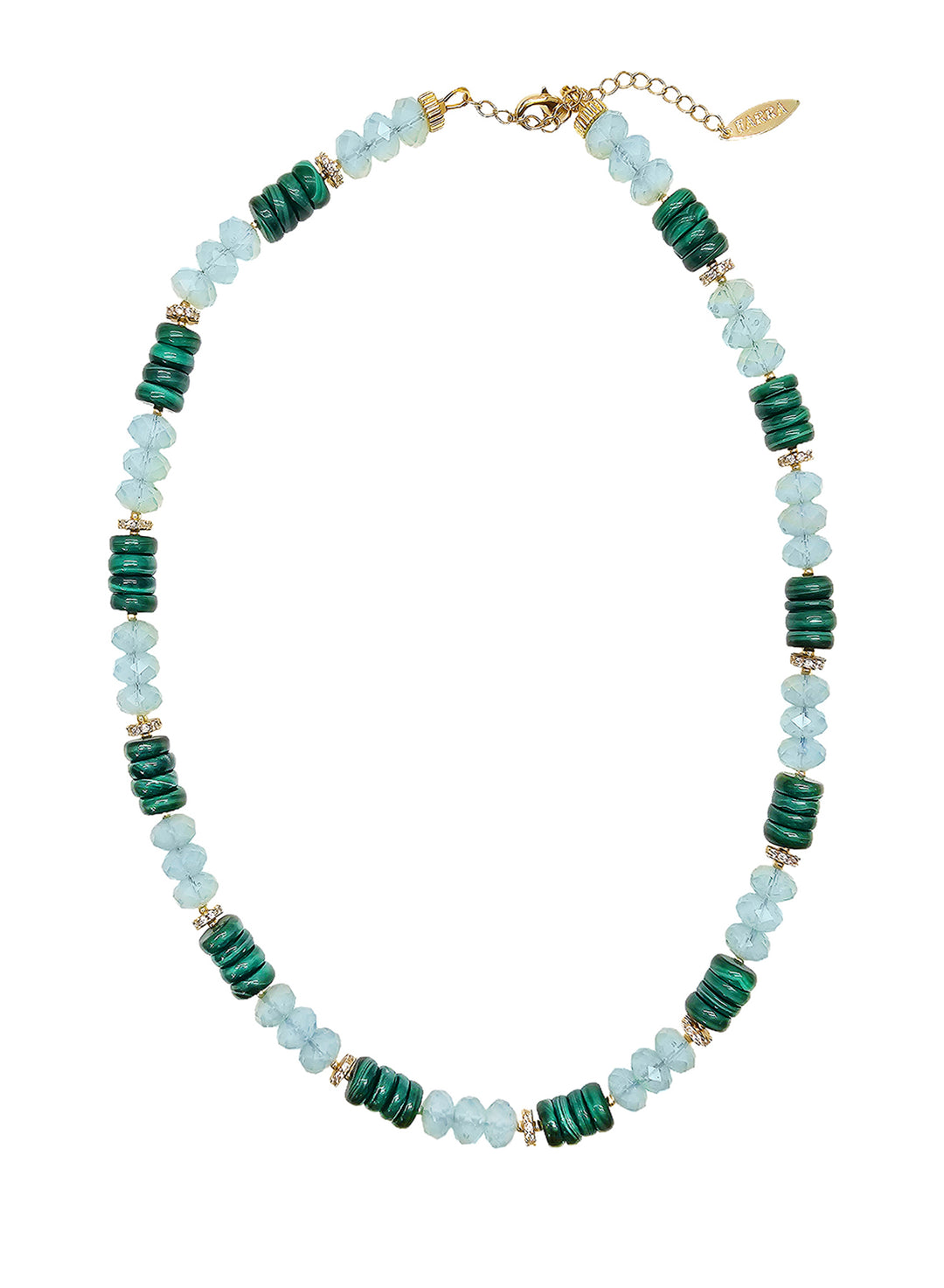 Malachite And Opal Color Matching Necklace NN033