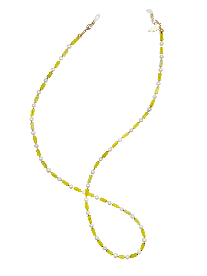 Gemstone With Freshwater Pearls Multi-Way Sunglasses Chain EC004 - FARRA